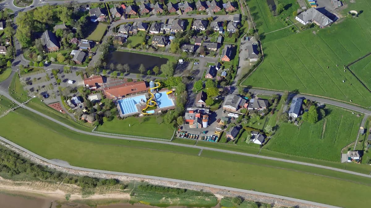 Ortsansicht von Brokdorf